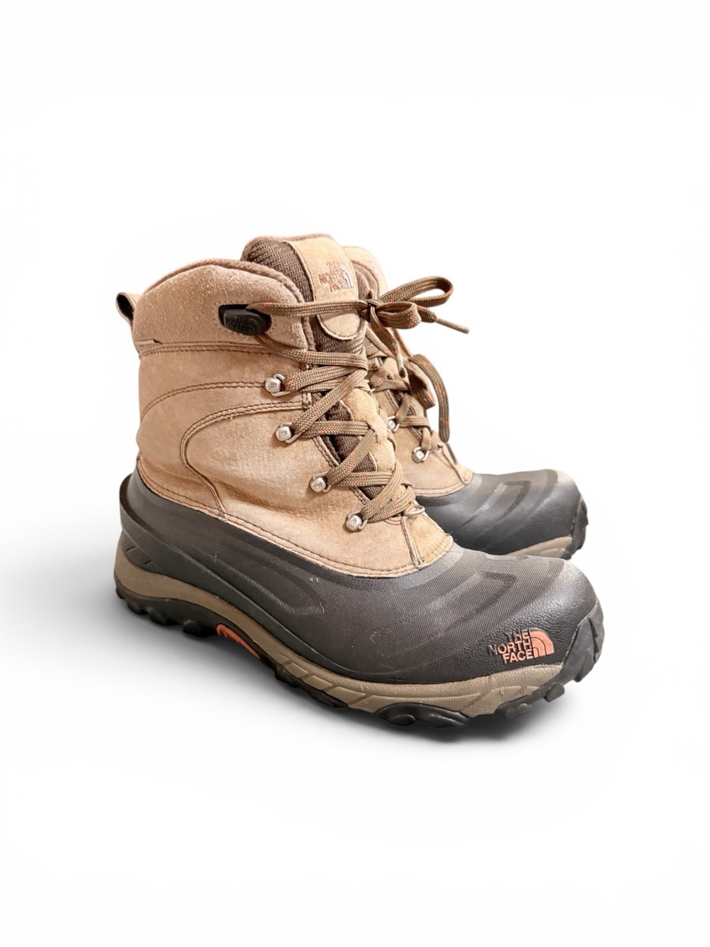 The North Face ChilKat II Brown/Tan Waterproof heat seeker  Winter Boots